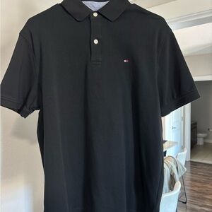 Tommy Hilfiger Classic Black Polo Shirt